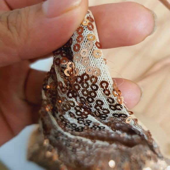 1 DAY SALE ONLY! ☆ SHOWPO. Rose Gold Sequence Mini Dress AU16 NWT - Picture 11 of 16